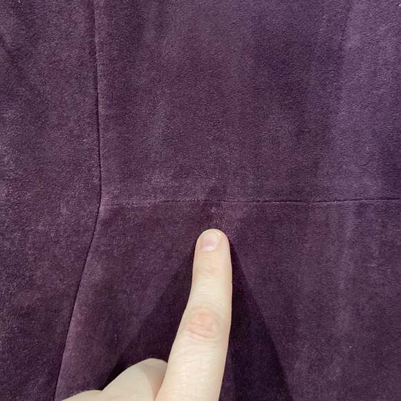 Calvin Klein wine/ purple size 14 knee length dress beautiful for the holidays - Picture 2 of 9